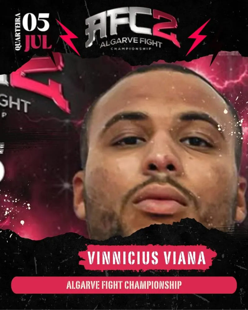 “Lutar em casa é um privilégio”: Vinnicius Viana aponta à vitória no AFC 2