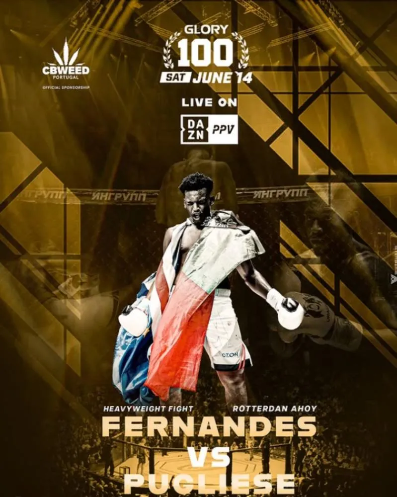 Iuri Fernandes entra com o pé direito no GLORY 100 com vitória marcante