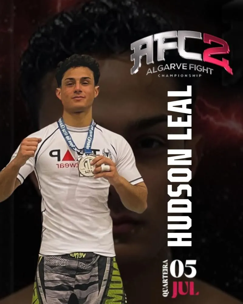 “Cada dia é pensado para evoluir”: Hudson Leal a caminho do AFC 2