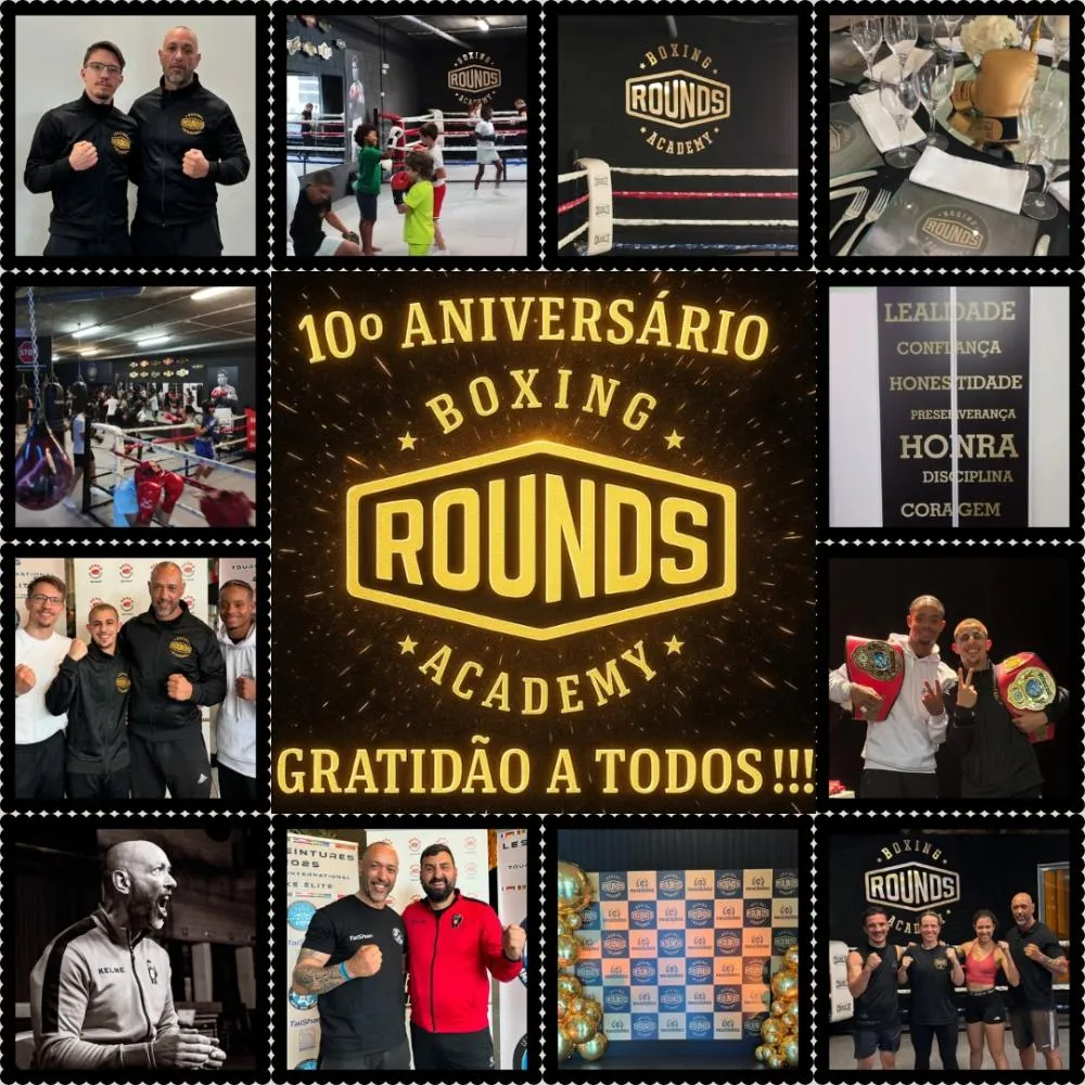 Rounds Academy celebra 10 anos de boxe e legado no desporto