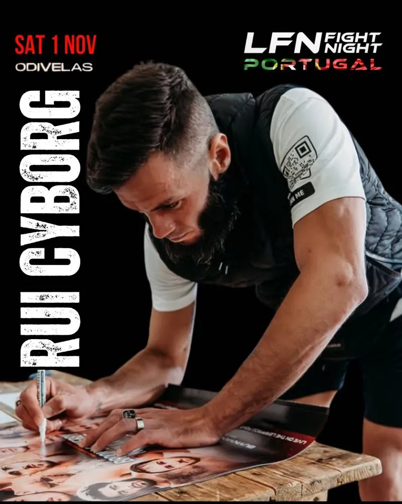 Rui Cyborg antevê combate épico no LFN Portugal em Odivelas