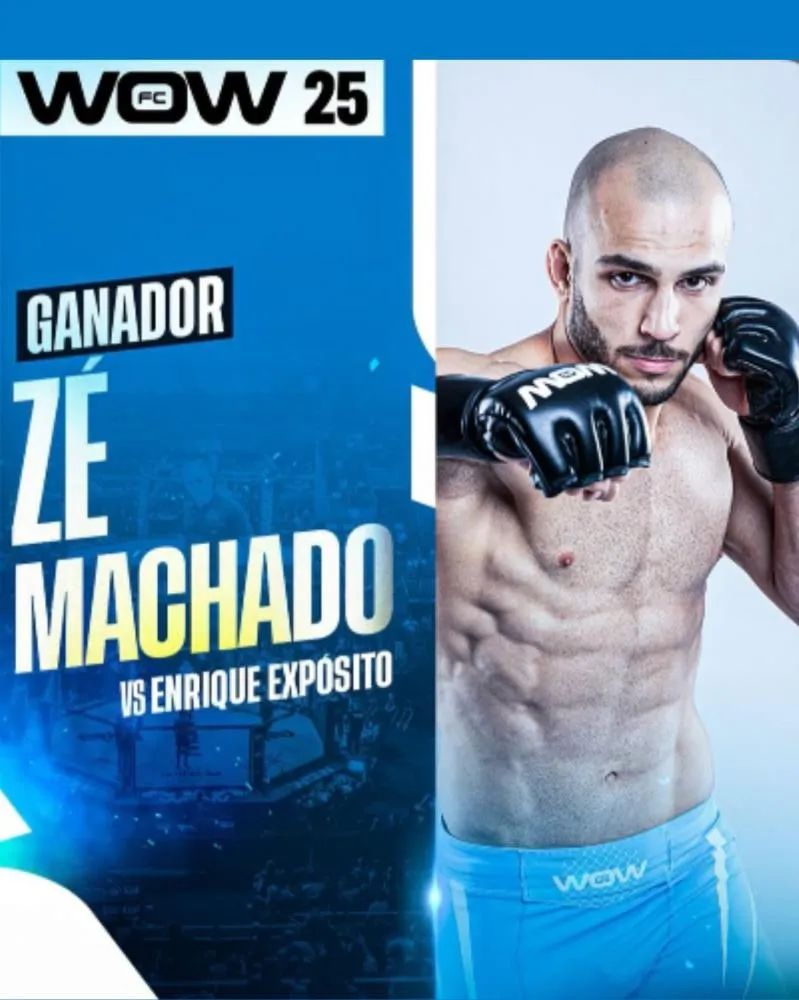 Zé Machado brilha em Madrid e garante vitória no WOW 25: Madrid