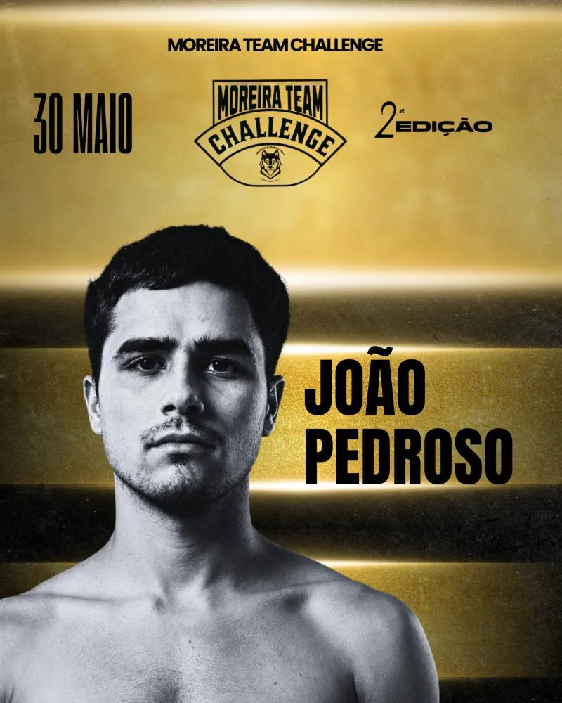 Atleta da O.S.V. Team, João Pedroso prepara combate no Moreira Challenge 2 com ambição renovada