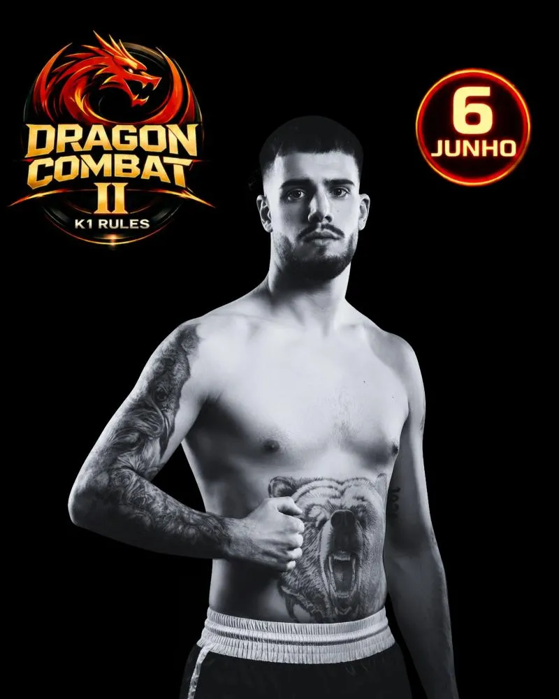 “Estou na melhor forma da minha vida”, garante Bento Carvalho antes do Dragon Combat