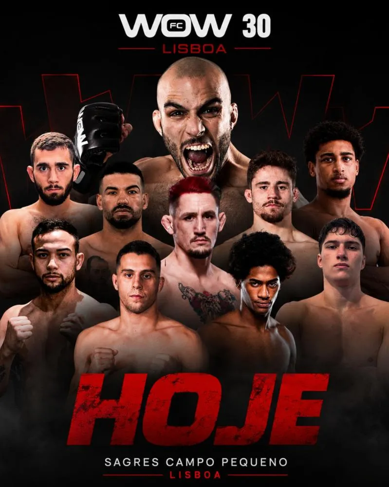 WOW 30 Lisboa promete noite histórica de MMA no Campo Pequeno