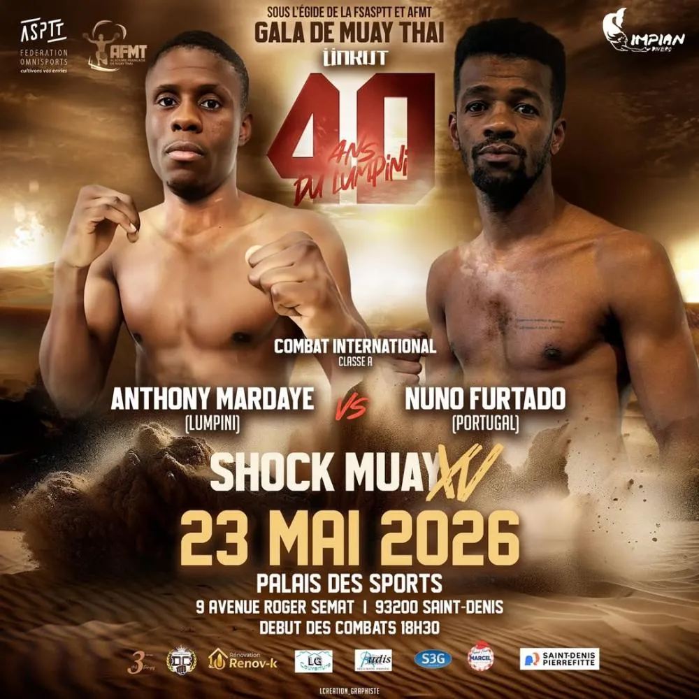 Nuno Furtado representa a Dinamite Team este sábado em França no Shock Muay XII