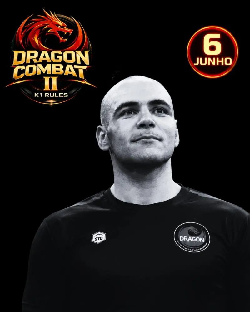 Dragon Combat 2 regressa com Ruben Amorim em destaque frente ao espanhol Joel Lladó