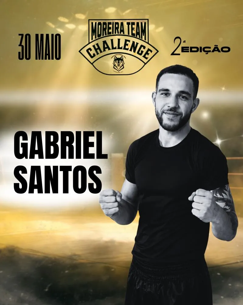 Cinturão em jogo: Gabriel Santos preparado para grande duelo no Moreira Team Challenge