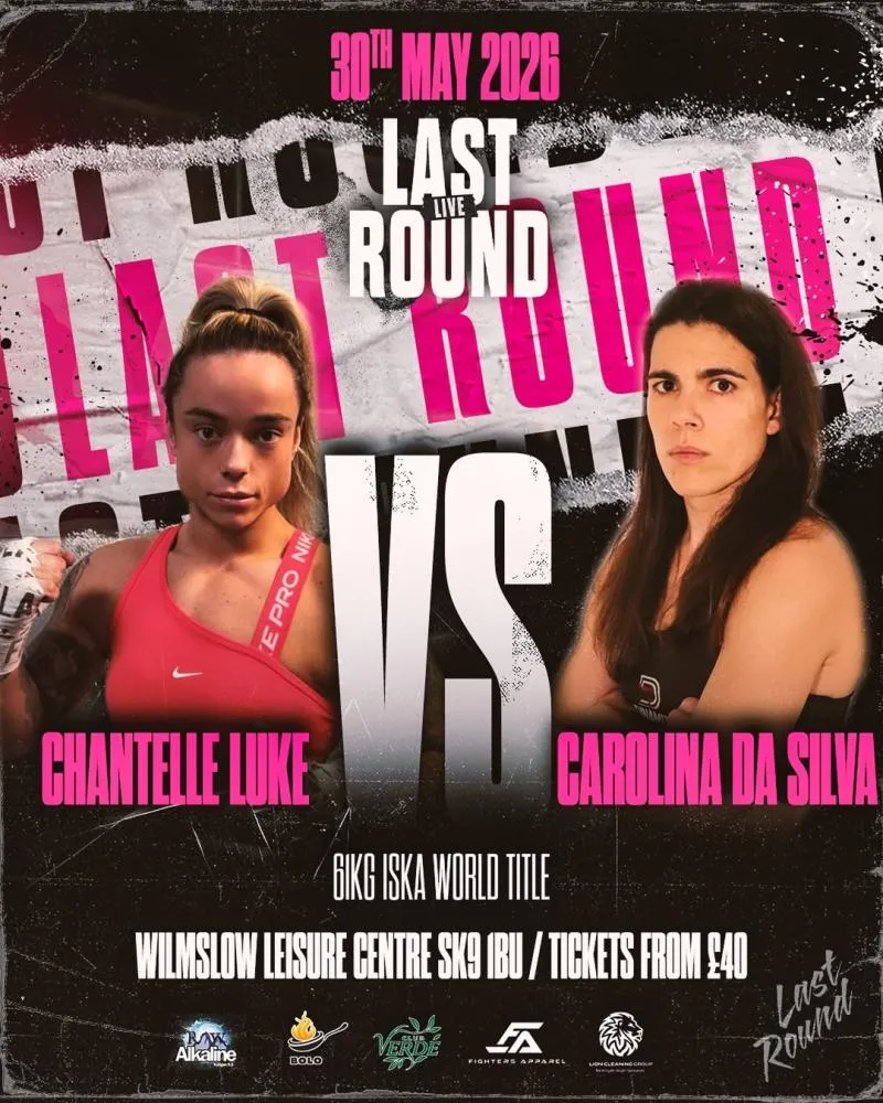 Carolina Silva luta hoje pelo Título Mundial ISKA nos 61kg