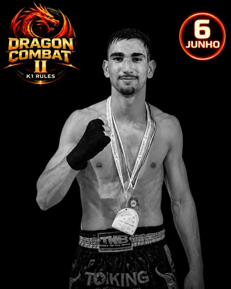 Gonçalo Rodrigues confiante para o Dragon Combat II: “Tenho a certeza de que vou trazer a vitória para Portugal”
