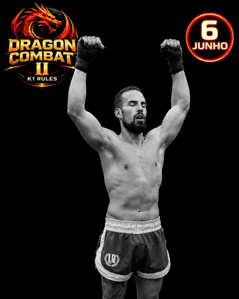 David Cubillo promete espetáculo no Dragon Combat II: “Quero que o público desfrute deste combate”