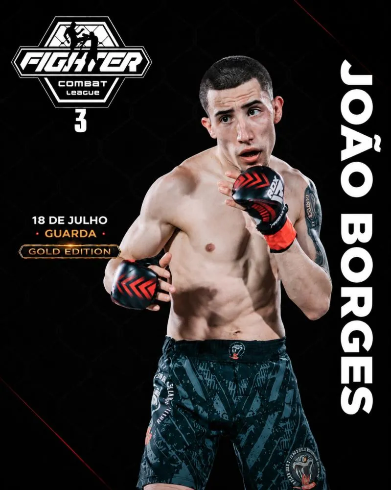 João Borges regressa ao Fighter Combat League 3: “Preparem os snacks e as bebidas, porque o show já está programado”
