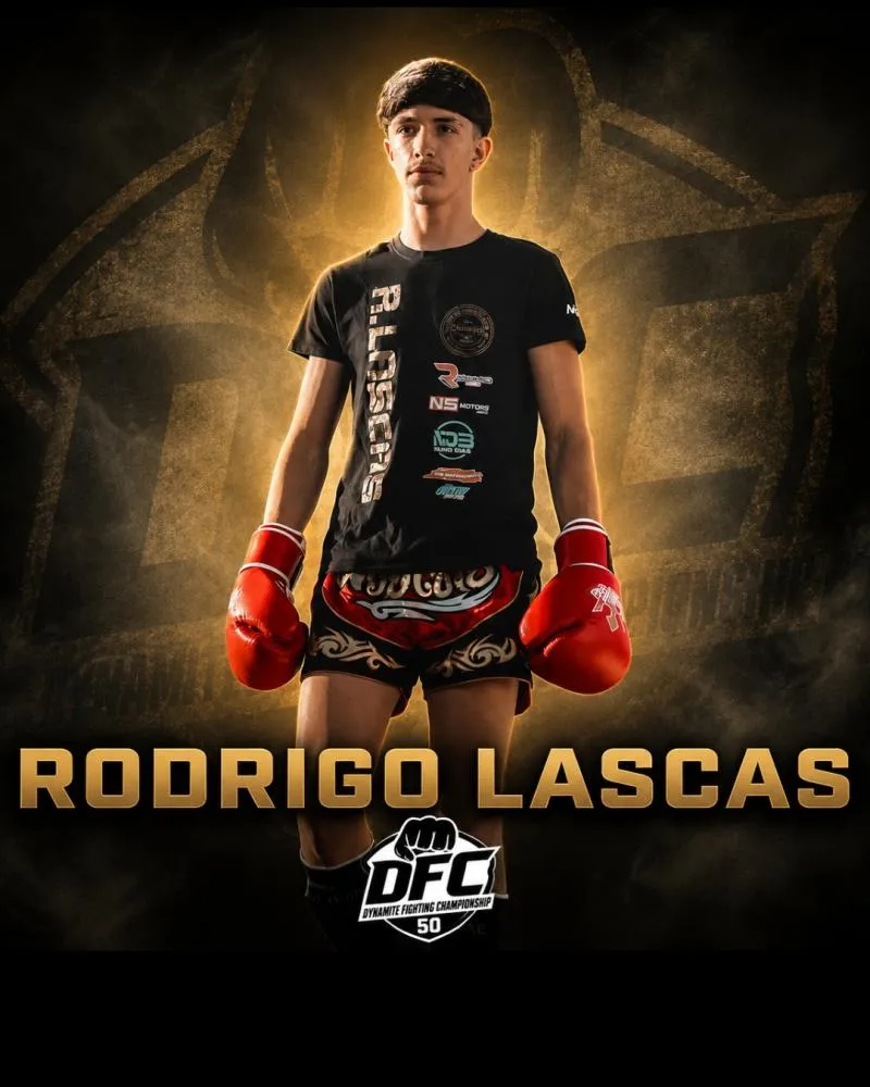 Rodrigo Lascas regressa ao ringue no DFC 50: “Vou voltar em grande e prometo guerra”