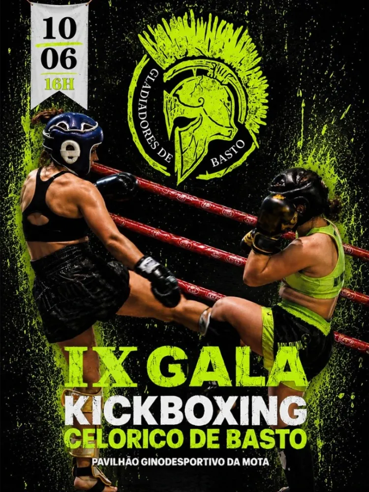 IX Gala de Kickboxing promete espetáculo e muita animação em Celorico de Basto