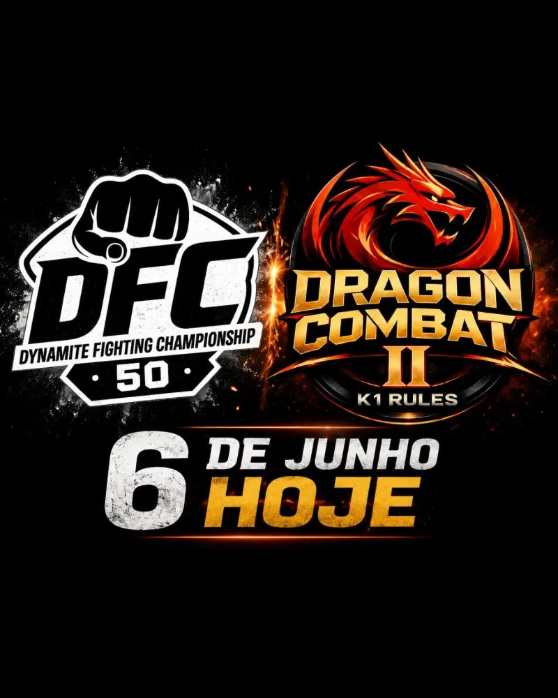 Kickboxing em dose dupla: DFC 50 celebra marco histórico no Alentejo e Dragon Combat II aquece rivalidade ibérica em Famalicão