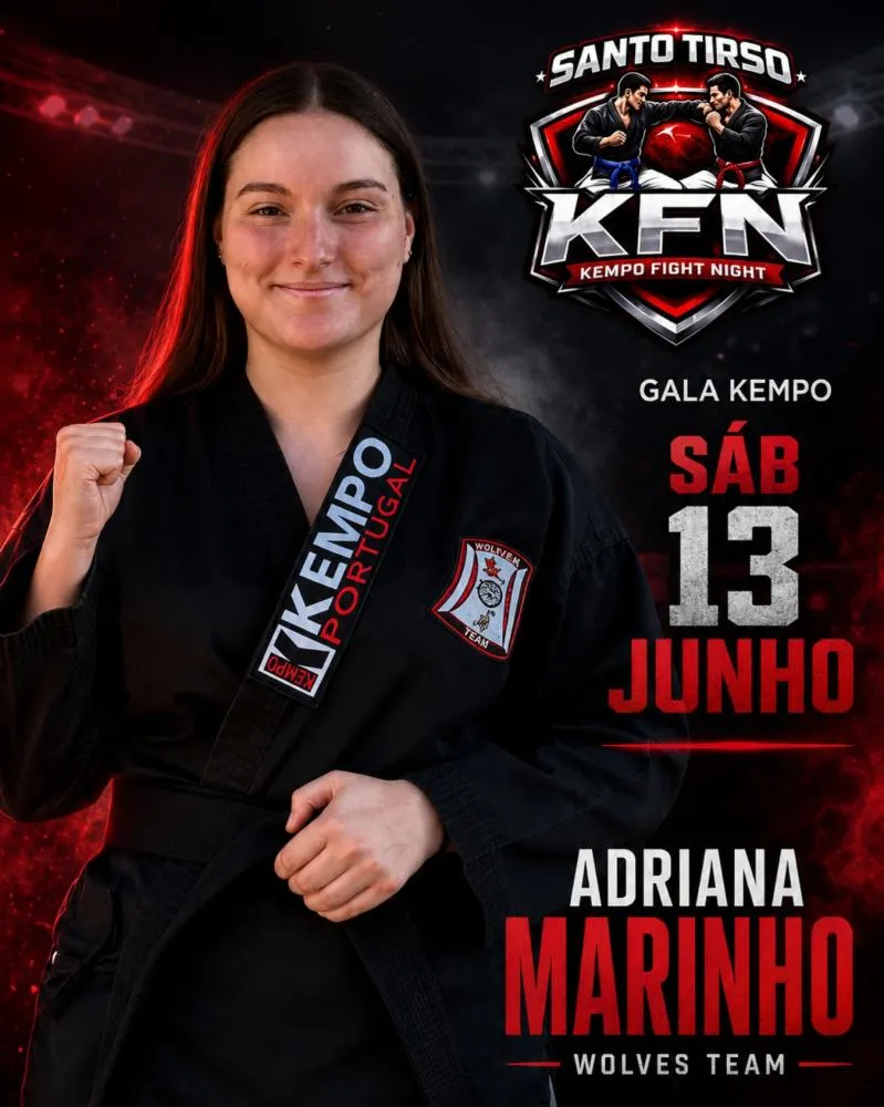 Adriana Marinho disputa hoje o cinturão do Kempo Fight Night: “Podem esperar a verdadeira guerreira dentro da jaula”