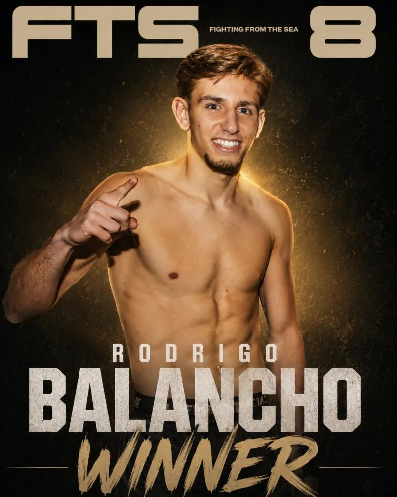 Rodrigo Balancho impõe-se por KO em Tenerife no Fighting from the Sea 8