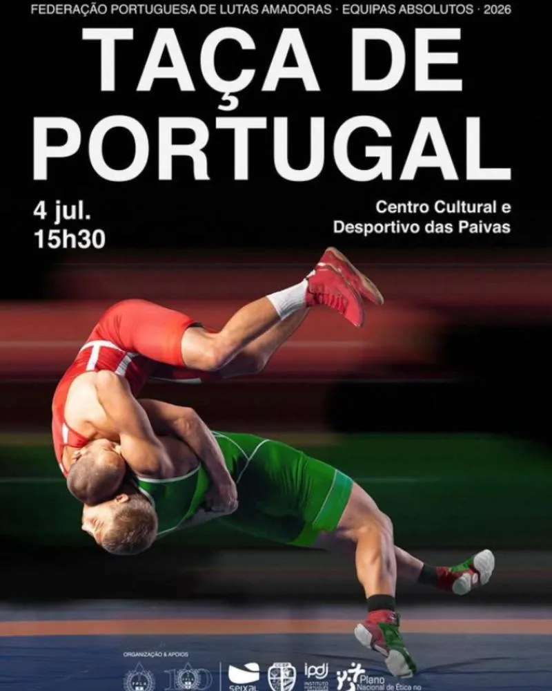 Taça de Portugal de Luta Olímpica promete espetáculo de alto nível nas Paivas