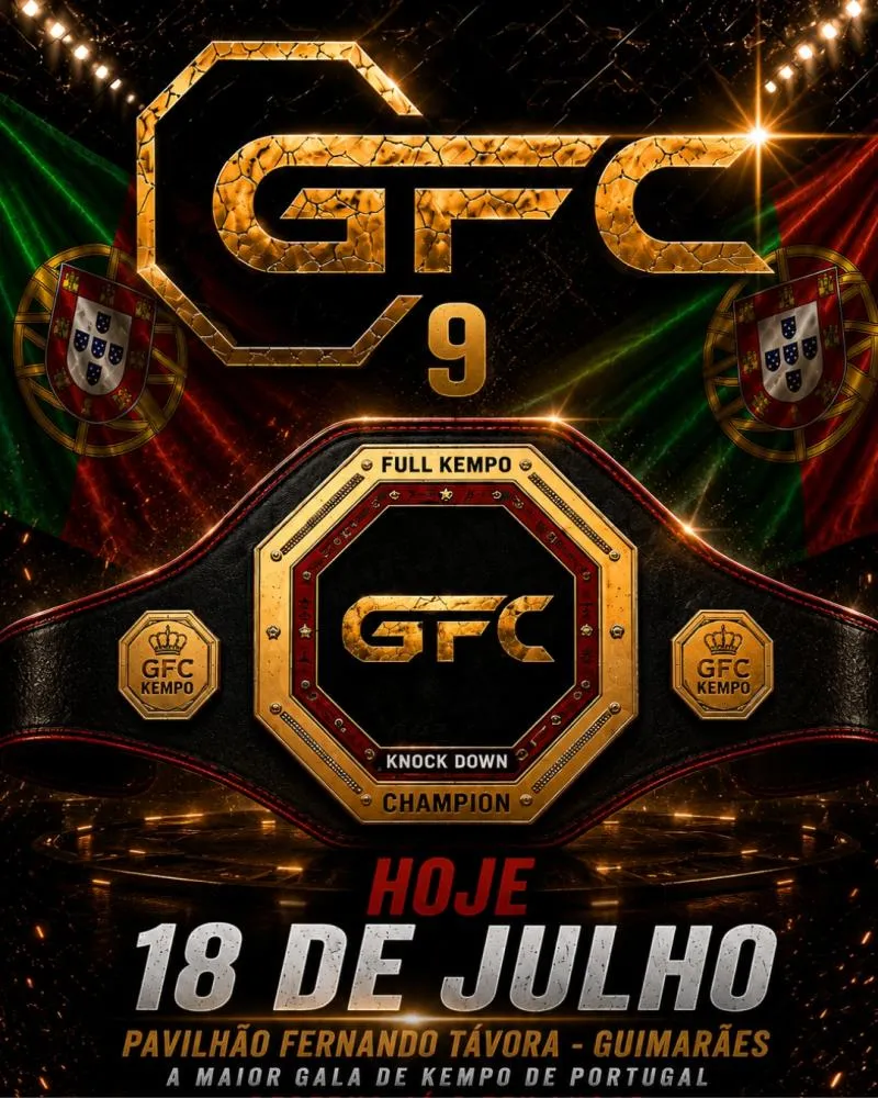 É hoje! GFC 9 promete uma noite histórica de Kempo em Guimarães