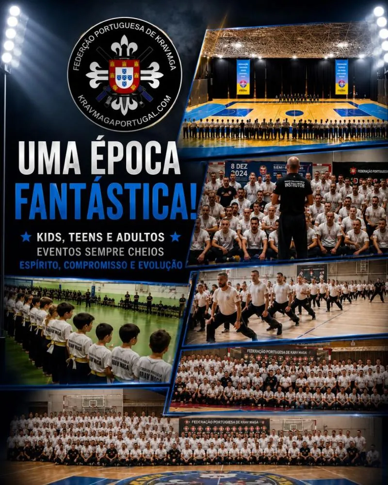FPKM celebra “uma época fantástica” e projeta um futuro ainda mais promissor para o Krav Maga em Portugal