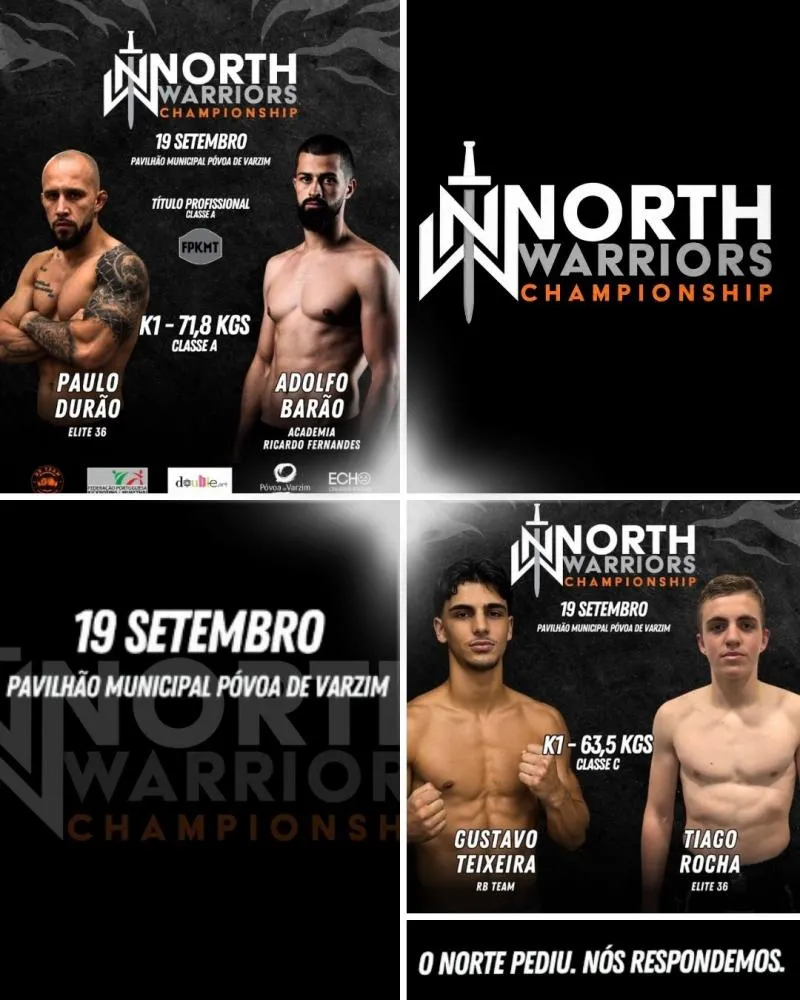 North Warriors Championship estreia-se a 19 de setembro na Póvoa de Varzim