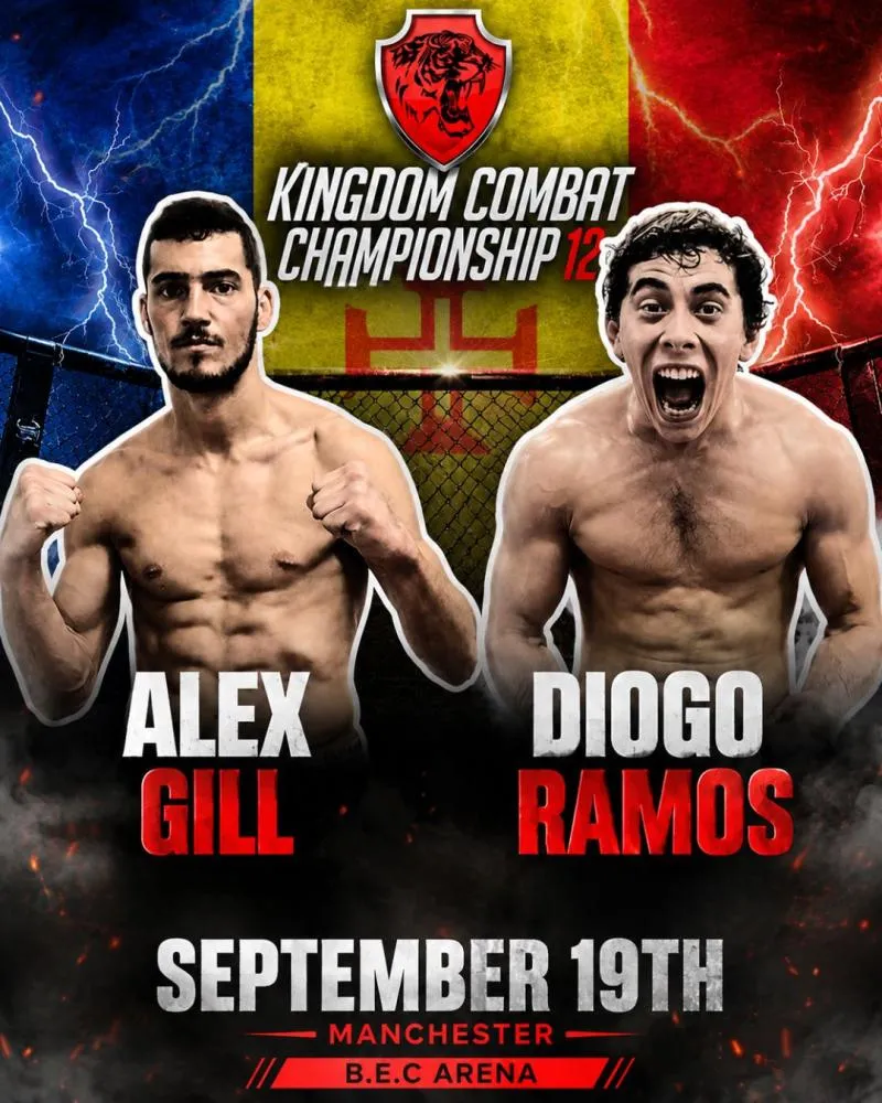 Madeira em destaque no MMA internacional: Diogo Ramos e Alex Gill estreiam-se como profissionais