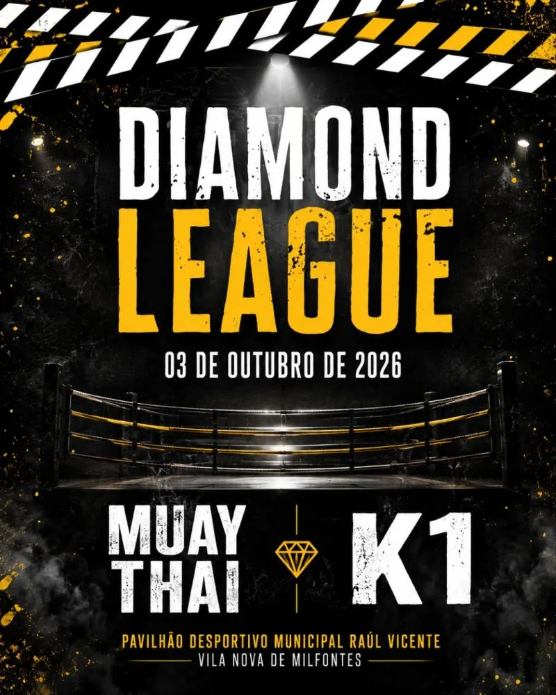 Diamond League prepara nova edição com K1 e Muay Thai em Vila Nova de Milfontes