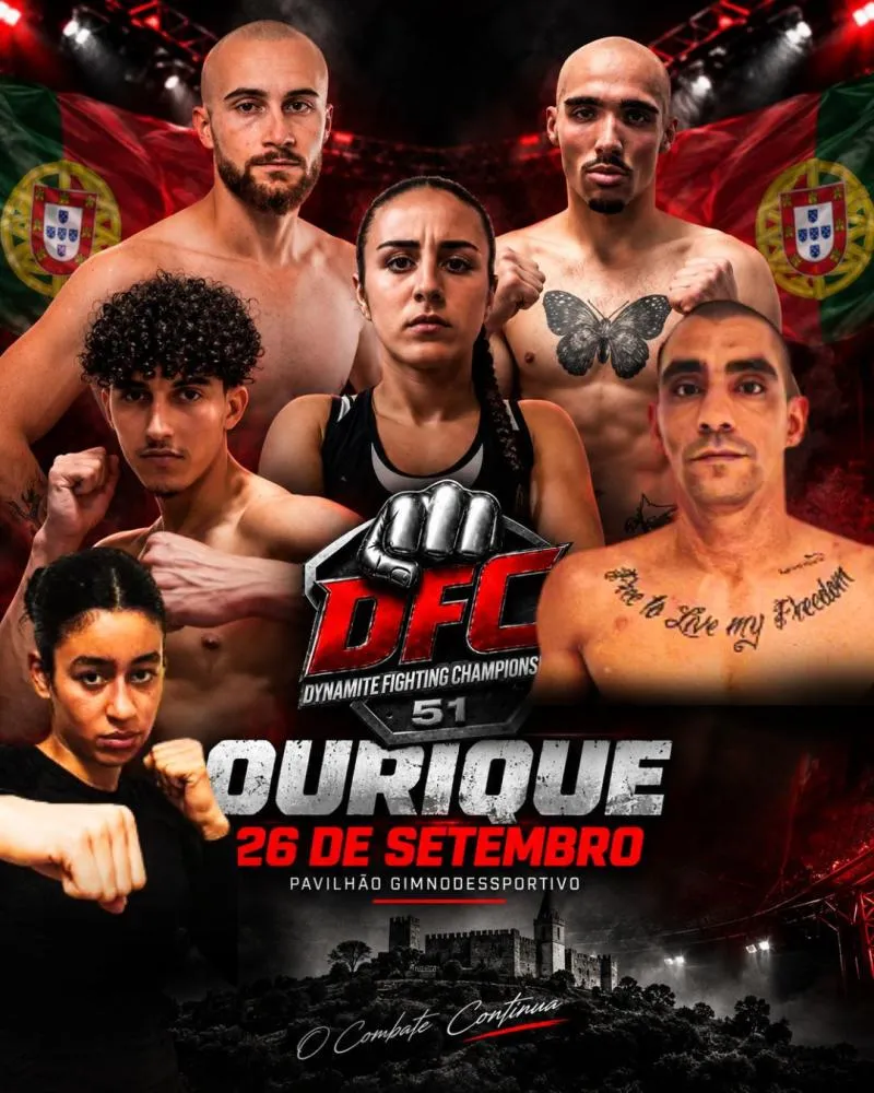 Bruno Costa e Filipe Nascimento medem forças no combate principal do DFC 51