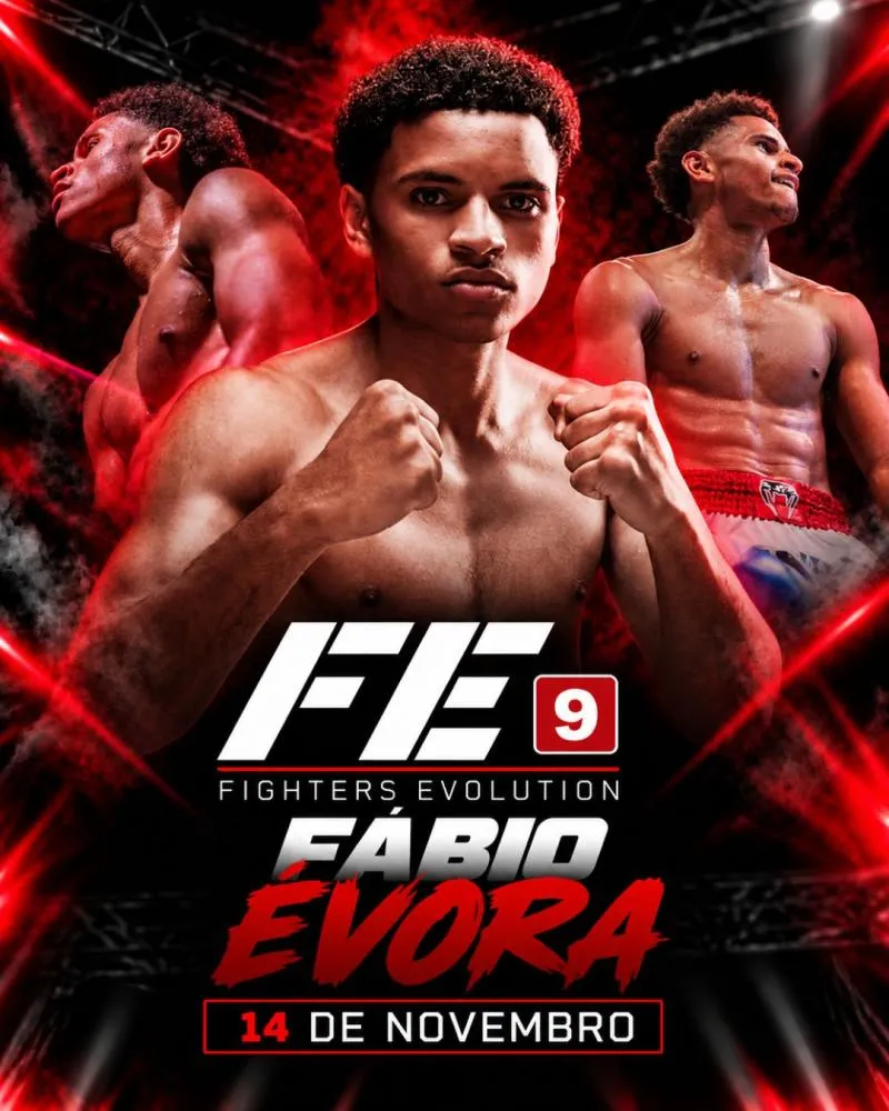 Fábio Évora disputa cinturão internacional no Fighters Evolution 9: “Quanto maior for a ocasião, mais eu vou brilhar”
