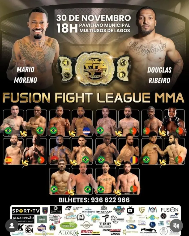 Duelo de Estrelas do MMA no Fusion Fight League